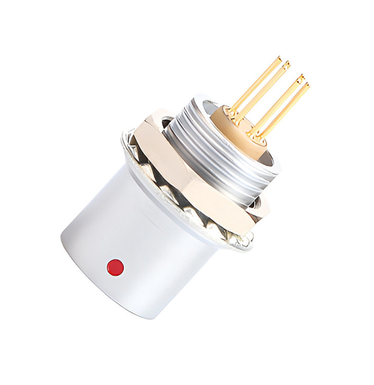 IP68 Push Pull Self Locking Industrial Control B Series Z6 6 Pin Γυναίκα προς 6 Pin Σημαντικός αισθητήρας κυκλικός σύνδεσμος