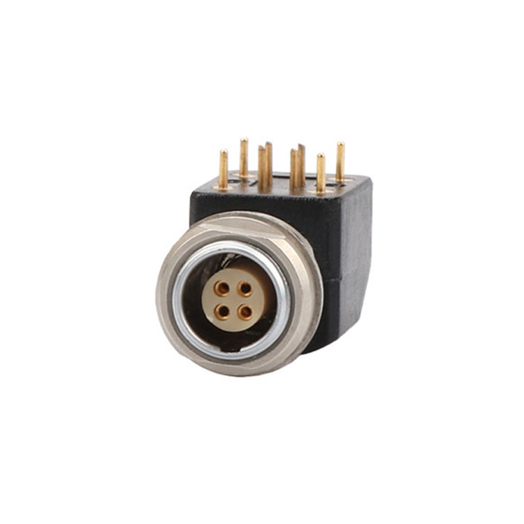 Σειρά Β Z12 4Pin διπλό καρφί σταθερή γωνία Socket 90° γωνία διπλό καρφί σταθερό για κυκλώματα εκτύπωσης