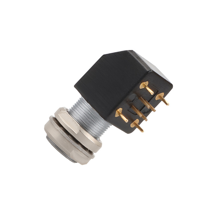 Σειρά Β Z12 4Pin διπλό καρφί σταθερή γωνία Socket 90° γωνία διπλό καρφί σταθερό για κυκλώματα εκτύπωσης