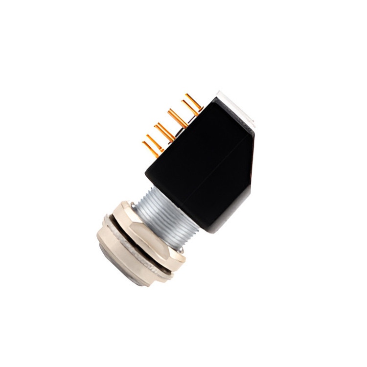 Σειρά Β Z12 4Pin διπλό καρφί σταθερή γωνία Socket 90° γωνία διπλό καρφί σταθερό για κυκλώματα εκτύπωσης