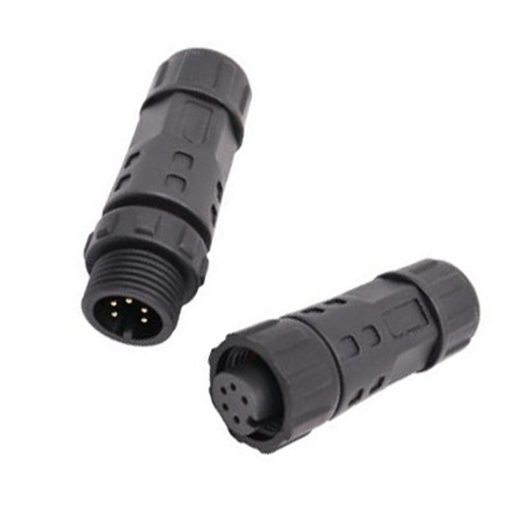 Φαρμακείο Mini M12 8 Pin κυκλικός σύνδεσμος πλέγματος Αδιάβροχος Βιομηχανικός IP67 Άντρας / Γυναίκα