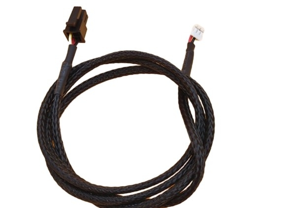2*2p Molex 43025 μαύρη κατάλληλη 3.0mm συνδετήρων πίσσα μικροϋπολογιστών σε 3pin Jst - λουρί καλωδίων Ph2.0 26awg