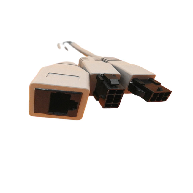 Molex43025-2400 3.0mm συνελεύσεις καλωδίων συνήθειας στην υποδοχή RJ45 θηλυκό Molex 4.2mm καρφίτσα 6