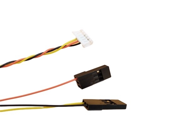 Στριμμένη Υ συνέλευση 1.5mm 6 καρφίτσα Jst Zh λουριών καλωδίων 30 AWG σε 3p Dupont 2.54mm βούλωμα πισσών