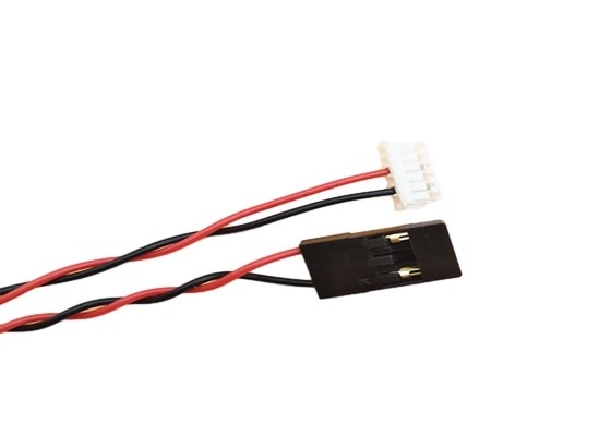 UL1061 28 στριμμένο AWG λουρί Dupont 3 καρφίτσα 2.54mm έως 6 Jst - Zhr 1.5mm καρφιτσών καλωδίων συνήθειας