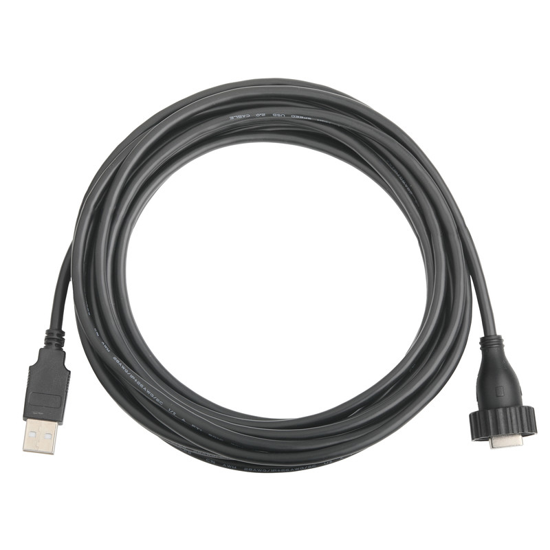 USB2.0 Τύπος A Άντρας Τύπος M Ανερόσφρακτη διεπαφή προς USB2.0 Καλώδιο Βιομηχανικό σταθερό καλώδιο σύνδεσης δεδομένων για οχήματα