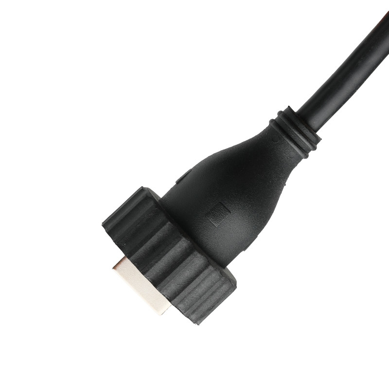 USB2.0 Τύπος A Άντρας Τύπος M Ανερόσφρακτη διεπαφή προς USB2.0 Καλώδιο Βιομηχανικό σταθερό καλώδιο σύνδεσης δεδομένων για οχήματα