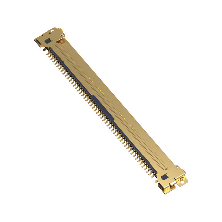 CABLINE-VS 20453-250T-03S Μικρο-Κοαξιώδης συνδετήρας 50 πινών με πλάτος 0,5 mm, με οριζόντιο τύπο ζευγαρώματος