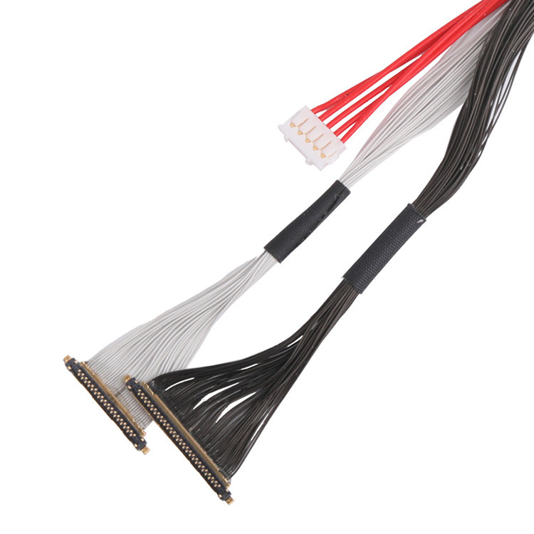 I-PEX 20531-034T-01 με 0,25mm Pitch Προσαρμοσμένο καλώδιο στο 20633-210T-02S με το ίδιο 0,25mm Pitch