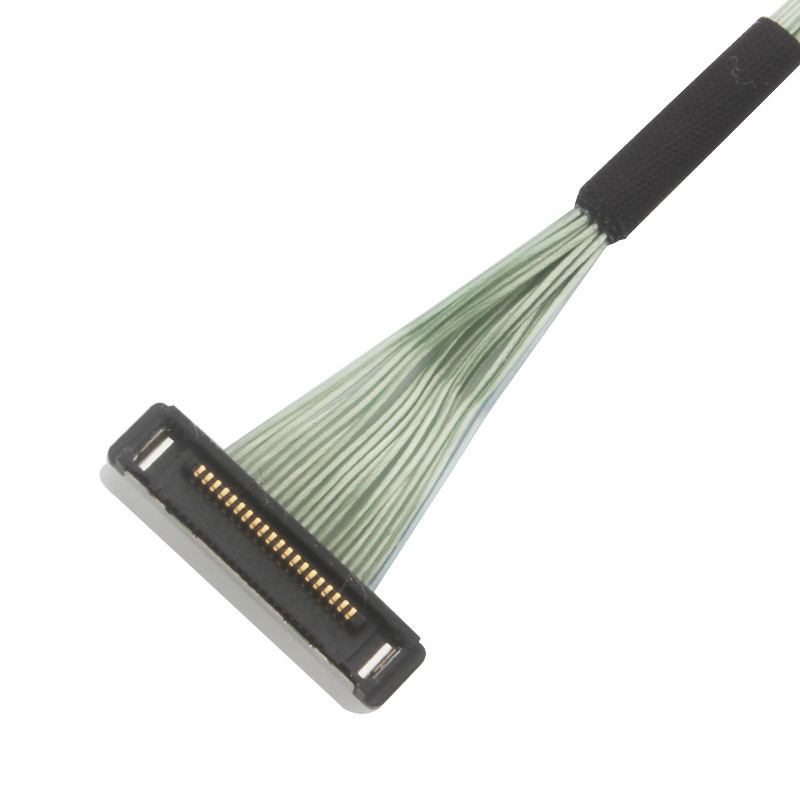 0.4mm Πέλμα IPEX 20380-R20T-06 Micro Coaxial Cable lvds καλώδιο συνδέσμου 20P 0,4mm πέλμα