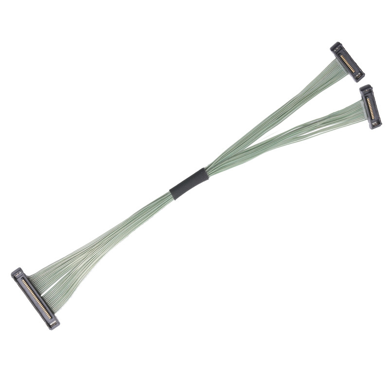 I-Pex Cabline ss 35P Micro Coaxial Cable 20380-035t-06 Lvds Connector 0.4mm Στροφή δεξιά γωνία