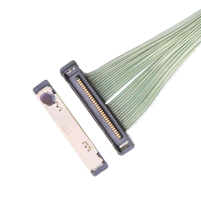 I-Pex Cabline ss 35P Micro Coaxial Cable 20380-035t-06 Lvds Connector 0.4mm Στροφή δεξιά γωνία