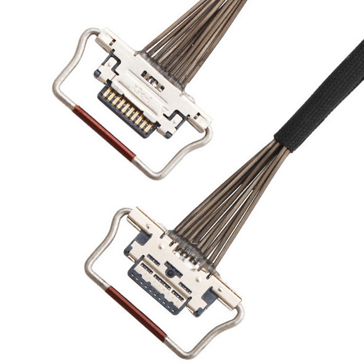 Εργοστάσιο 10 Pin Micro Coaxial Cable 0.4mm Pitch 20633-310T-01S Lvds για θερμική κάμερα