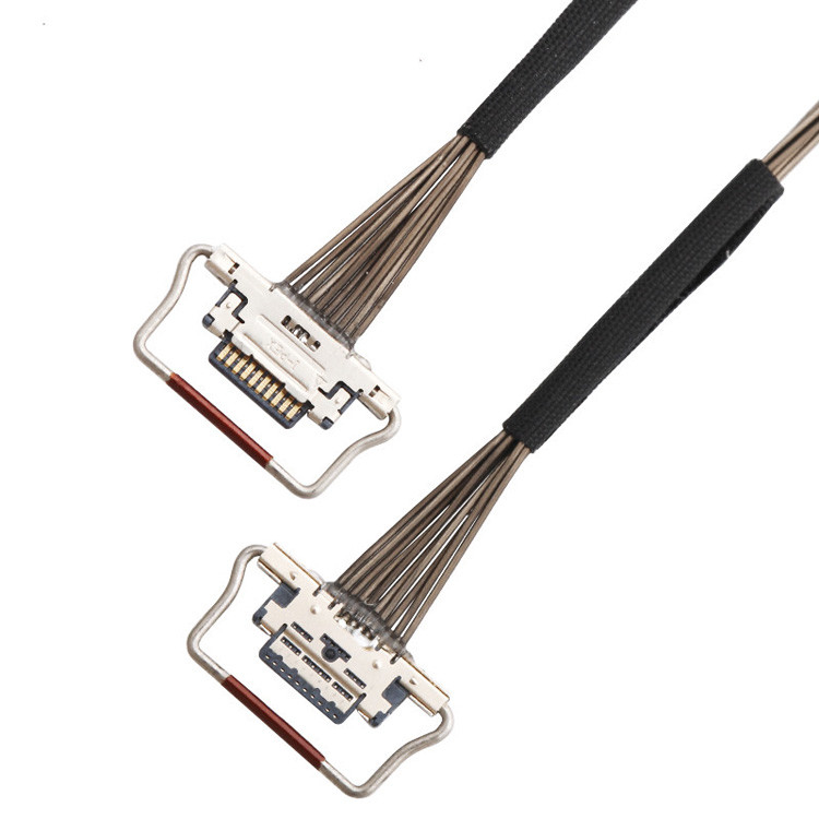 Εργοστάσιο 10 Pin Micro Coaxial Cable 0.4mm Pitch 20633-310T-01S Lvds για θερμική κάμερα
