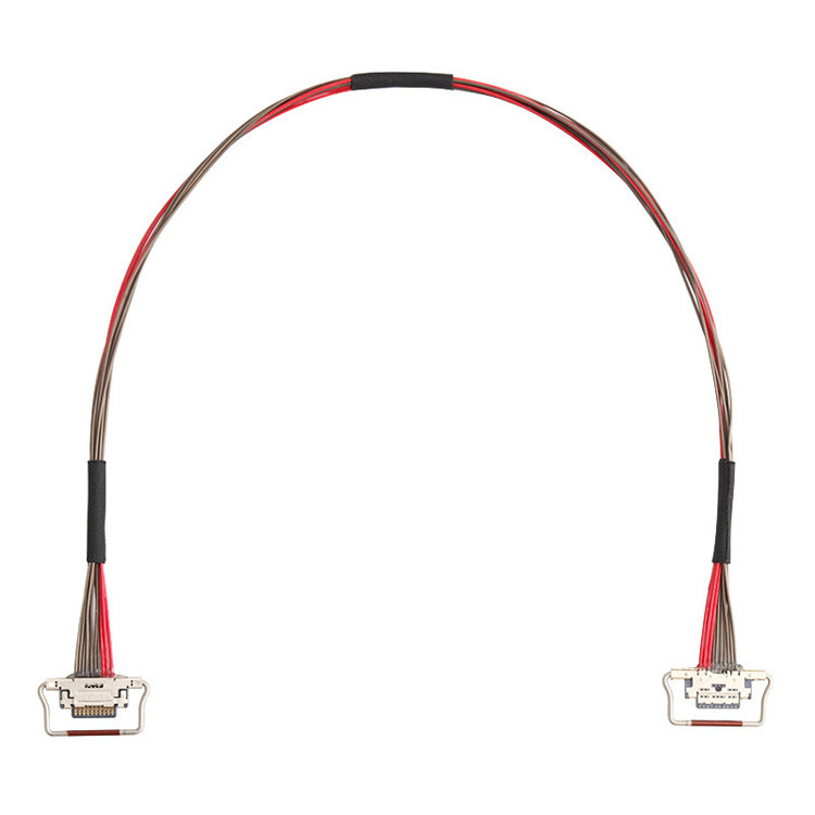 Μικροεξαγωγικό καλώδιο LVDS 10 πινών με μήκος 150 mm, σύνδεσμος I-PEX με πλάτος 0,4 mm, αναγνωρισμένο ως 20633-310T-01S