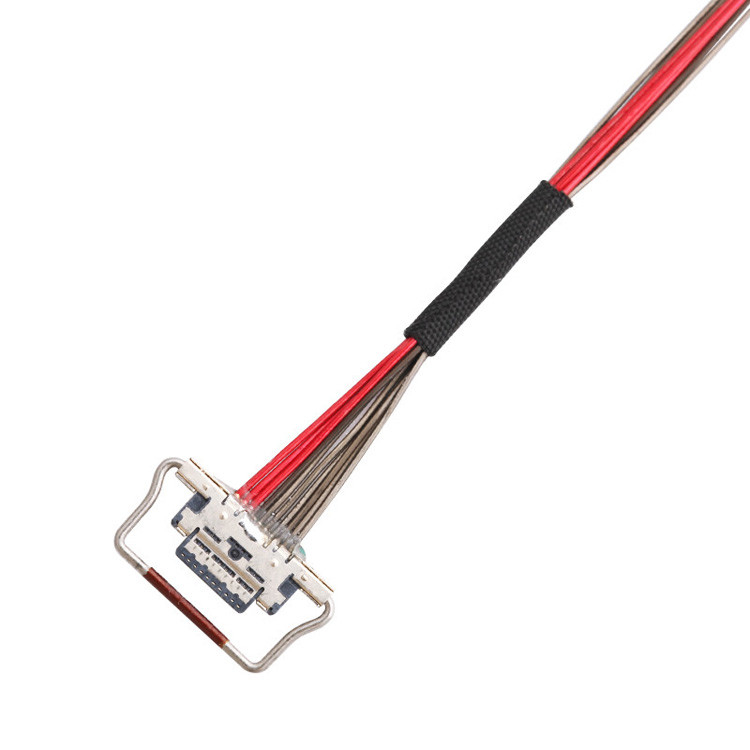 Μικροεξαγωγικό καλώδιο LVDS 10 πινών με μήκος 150 mm, σύνδεσμος I-PEX με πλάτος 0,4 mm, αναγνωρισμένο ως 20633-310T-01S