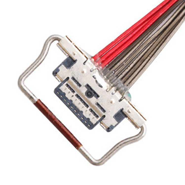 Μικροεξαγωγικό καλώδιο LVDS 10 πινών με μήκος 150 mm, σύνδεσμος I-PEX με πλάτος 0,4 mm, αναγνωρισμένο ως 20633-310T-01S