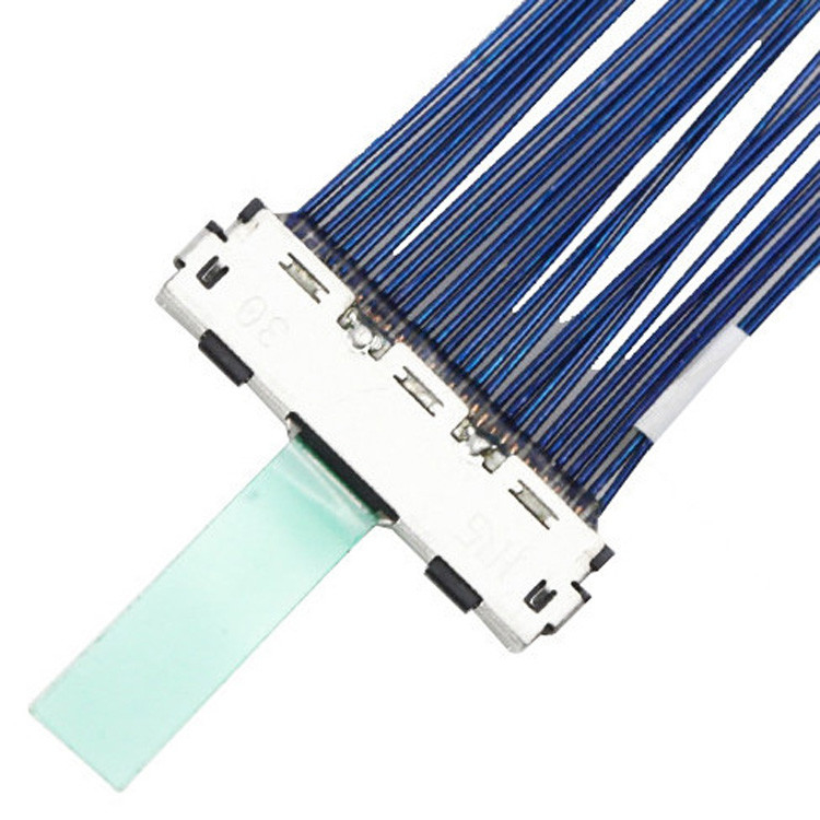 30-pin LVDS Micro Coaxial Cable με 0,5mm Pitch, σύνδεσμος , που ονομάζεται DF80D-30P-0.5SD