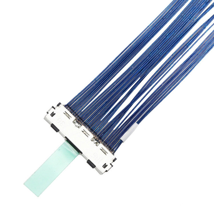 30-pin LVDS Micro Coaxial Cable με 0,5mm Pitch, σύνδεσμος , που ονομάζεται DF80D-30P-0.5SD