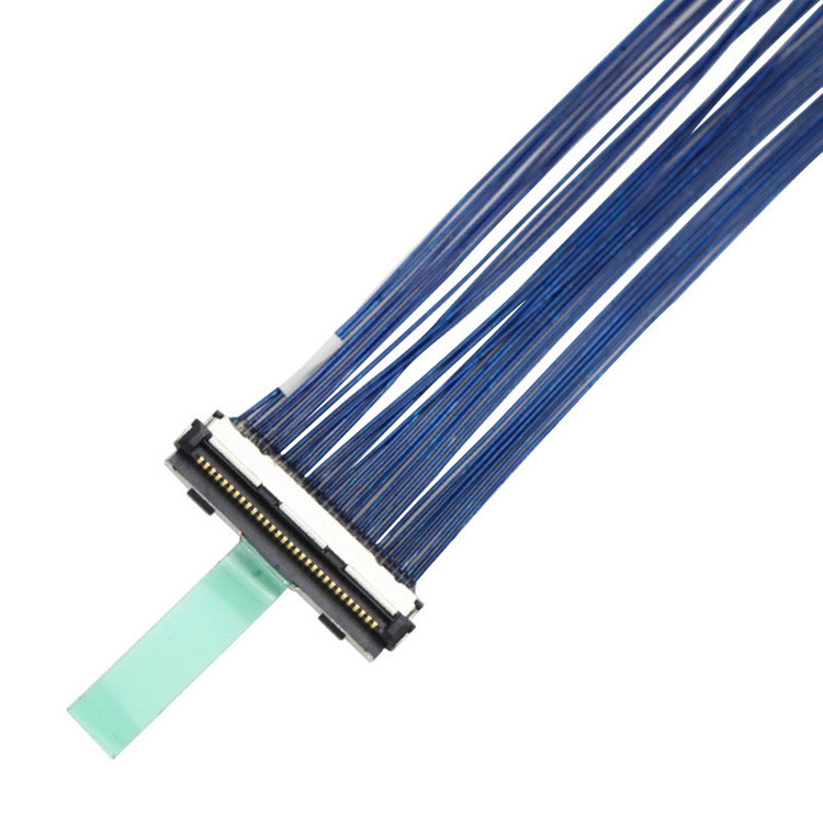 30-pin LVDS Micro Coaxial Cable με 0,5mm Pitch, σύνδεσμος , που ονομάζεται DF80D-30P-0.5SD