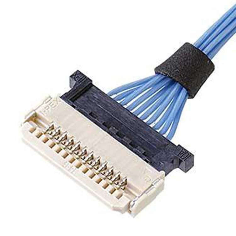 Δοκιμαστικό πλέγμα DW5 20597 20598-010T-02 010E-02 10 Pin Parts Micro Coaxial Cable