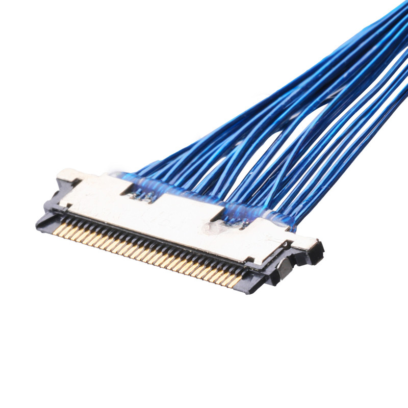 Ι-PEX CABLINE Β μίνι ομοαξονική επίδειξη 25 καλωδίων 20345-025T-32R Lvds πίνακας κυκλωμάτων καρφιτσών