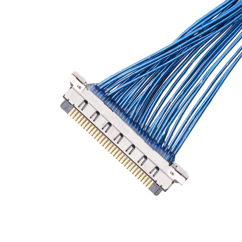 Ι-PEX CABLINE Β μίνι ομοαξονική επίδειξη 25 καλωδίων 20345-025T-32R Lvds πίνακας κυκλωμάτων καρφιτσών