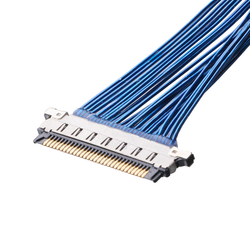 Ομοαξονική συνέλευση Β 20345-020T-32R 20346-020T-32R 20347-320E-12R 20pin καλωδίων μικροϋπολογιστών Lvds