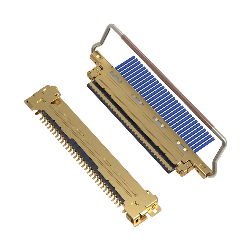 Cabline-ΕΝΑΝΤΙΟΝ 20453-230T-03 πίσσα 0,5 χιλ., οριζόντιος μικροϋπολογιστής-ομοαξονικός συνδετήρας τύπων ζευγαρώματος