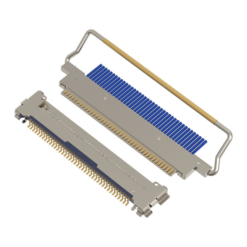 CABLINE-CA 20633-240T-01S Βήμα 0,4 mm, Οριζόντιος τύπος ζευγαρώματος Micro-coaxial connector