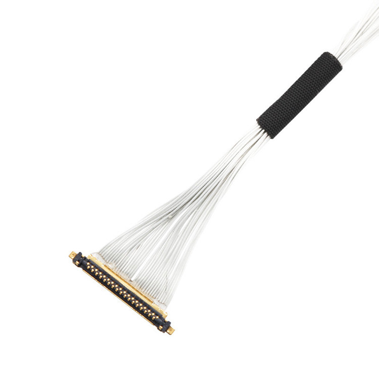 34 Πιν JST AUHR-05V-H προς I-PEX 20531-34-01 0.25mm Πίτσα LVDS EDP Συγκρότημα καλωδίων