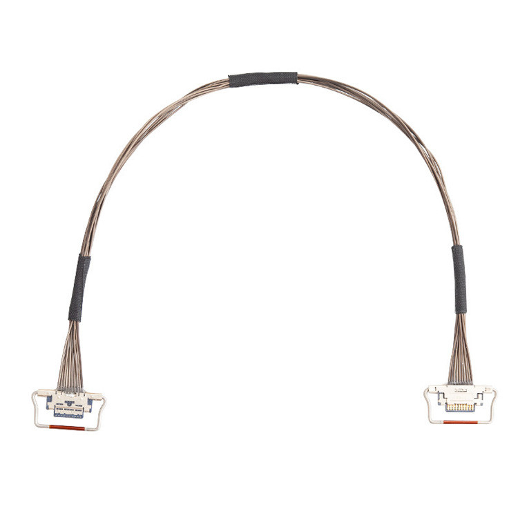 10 Πιν EDP I-PEX Κοαξιακό καλώδιο LVDS 0,4 mm Στροφή 20633-310T-01S 38AWG