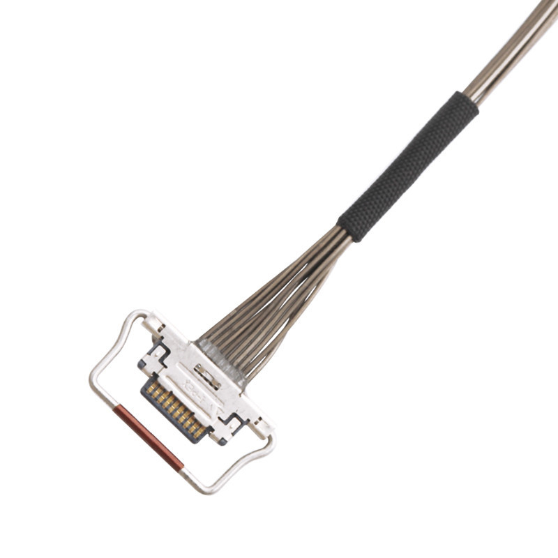 Lvds Micro Coaxial Cable I Pex 0.4mm Στροφή 20633-310t-01s 10 Πιν