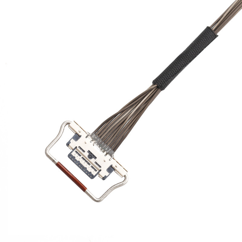 Lvds Micro Coaxial Cable I Pex 0.4mm Στροφή 20633-310t-01s 10 Πιν