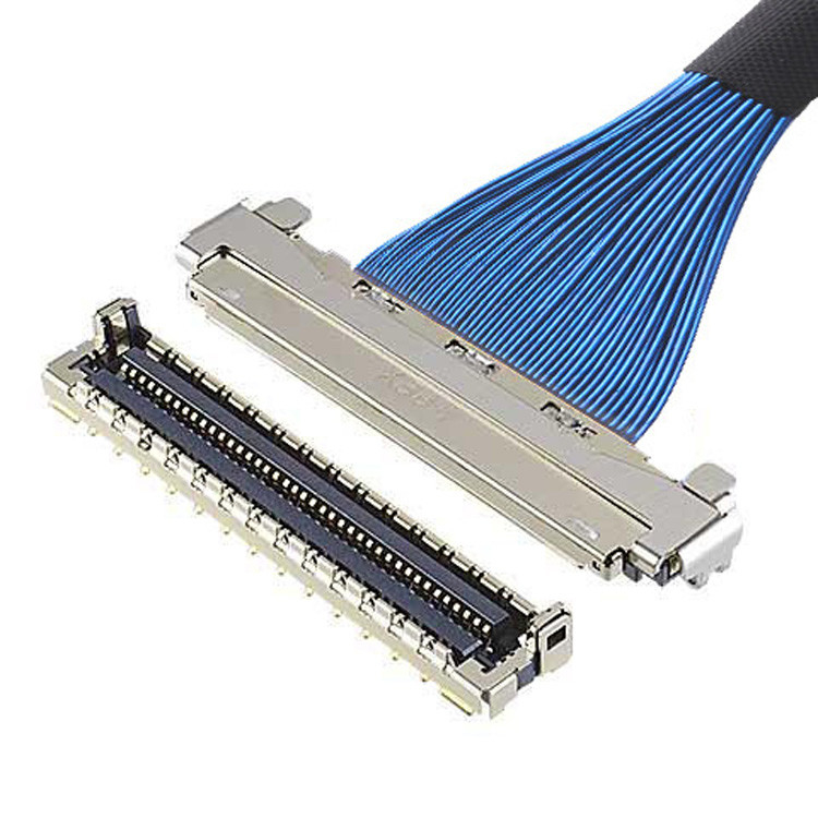 Μικροεξαγωγικό καλώδιο LVDS με προστασία EMC και μηχανική κλειδαριά IPEX MICRO COAX CABLE 30P CABLINE-UM 20878-030T-01