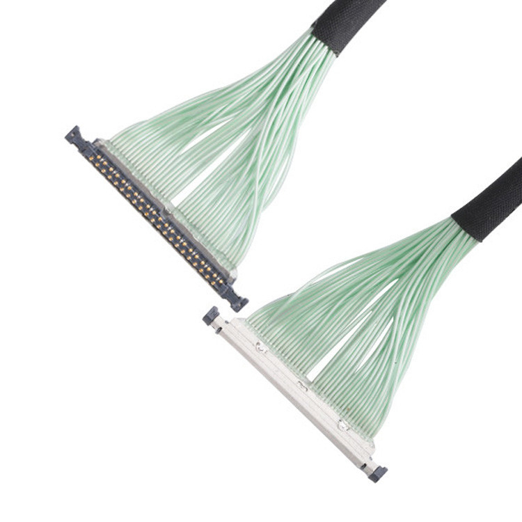 40P LVDS Micro Coaxial Cable CABLINE-UA II 20496-040T-40 20497-040T-30 2679-040-10 20498-040E-41