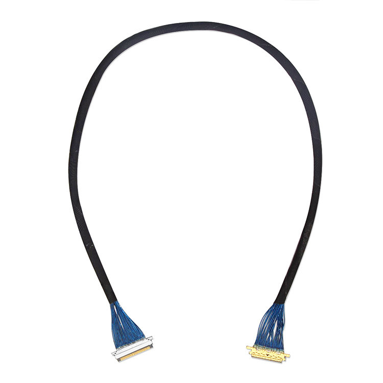 PEX 0,4mm 30p LVDS μικροεξαγωγικό καλώδιο CBL 20472-030T-10R Lvds Display Connector