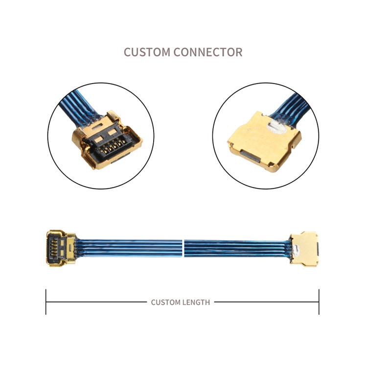 5 Pin 30pin To 20857-005T-01 I Pex 20380-R30T-060 Lvds 5P Μικρο-Κοακσιακό Καλώδιο