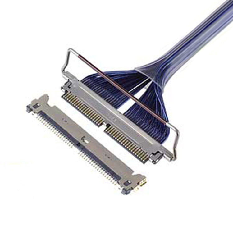 Hd Cabline-Cal Micro Coaxial Cable 30P 20728 20777-030t-01 0,4 mm Pitch Οριζόντιος τύπος ζευγαρώματος
