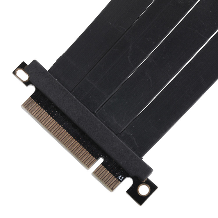 PCIE κάρτες γραφικών καλώδιο επέκτασης για εξορυκτικές μηχανές PCB εξαιρετικά λεπτό κοακσιακό καλώδιο