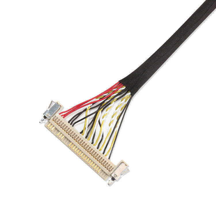 Συγκρότημα καλωδίων LVDS 30 πινών, καλωδίων LVDS FI X30HL-B 51 πινών για οθόνες LCD