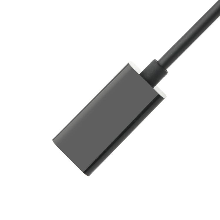 DP αρσενικό σε HDMI θηλυκό προσαρμογέα HD βιομηχανική μετάδοση σήματος, υποστήριξη 4K 8K