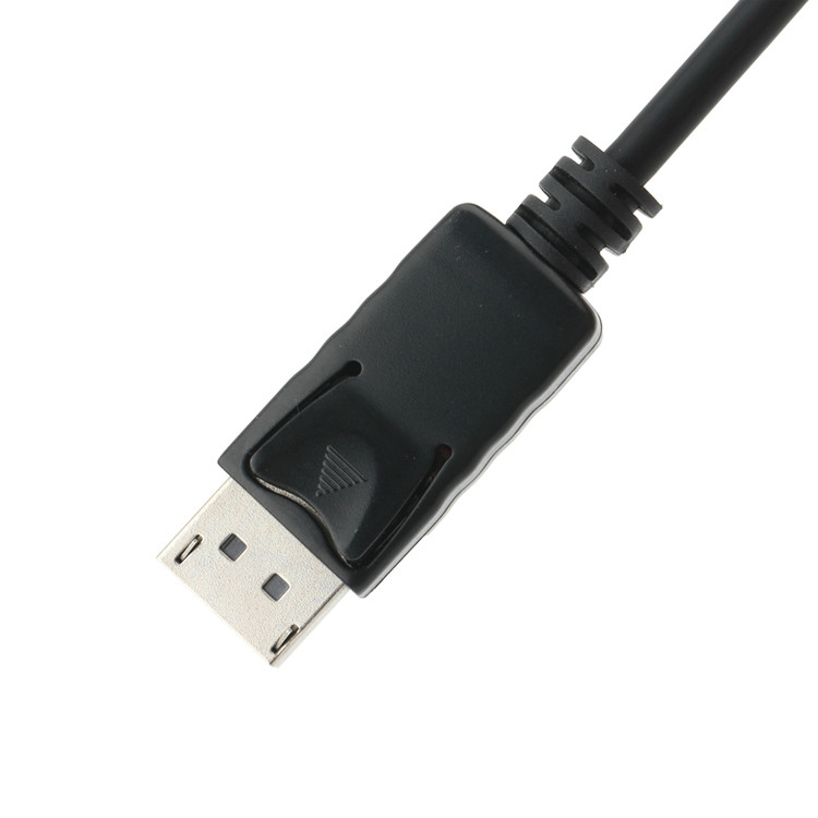 DP αρσενικό σε HDMI θηλυκό προσαρμογέα HD βιομηχανική μετάδοση σήματος, υποστήριξη 4K 8K