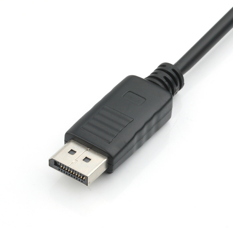 DP αρσενικό σε HDMI θηλυκό προσαρμογέα HD βιομηχανική μετάδοση σήματος, υποστήριξη 4K 8K