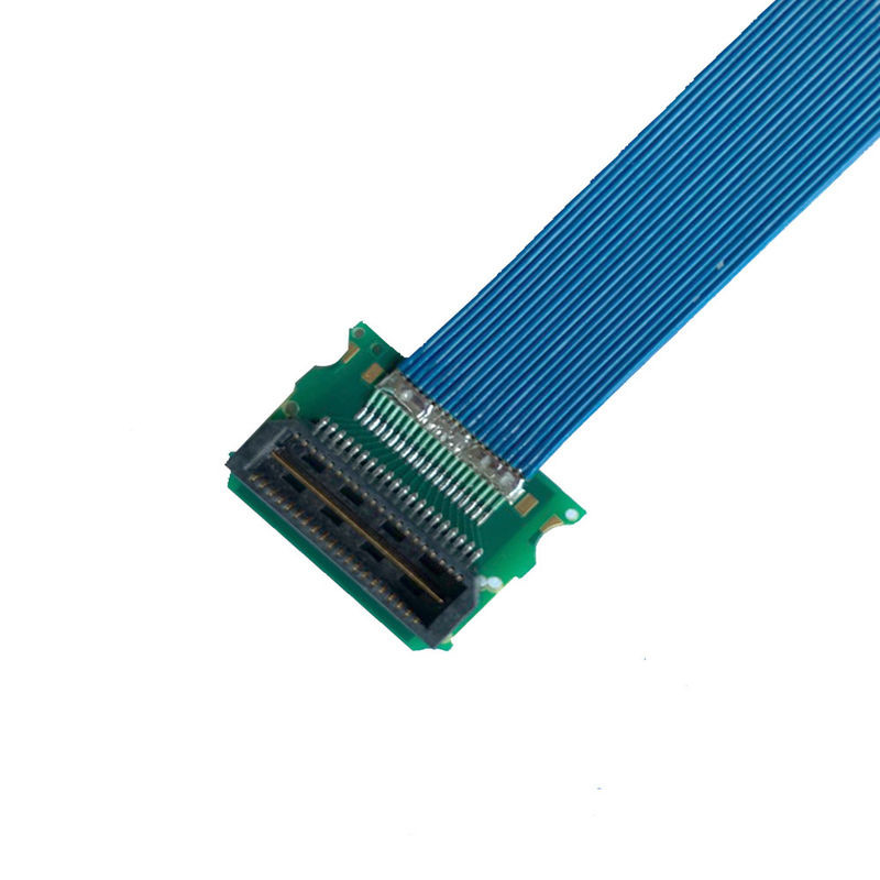 Συνήθεια 0.50mm συνδετήρας επίδειξης καλωδίων υψηλής ταχύτητας QSH 030 01 Φ Δ Samtec lvds