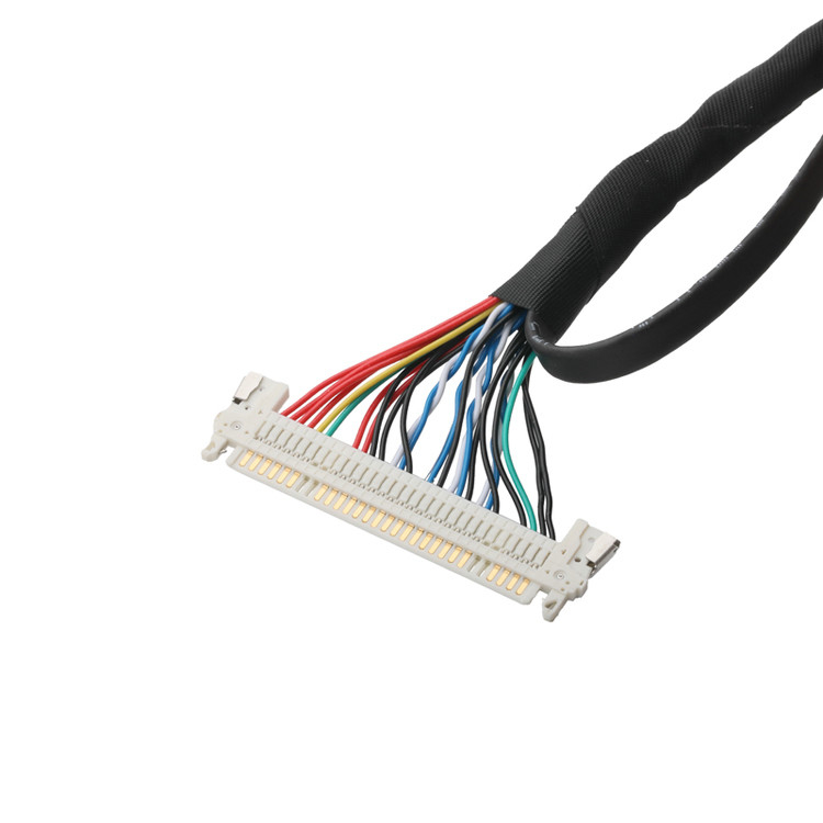 Συμπλέκτης JAE FI-X30HL προς συνδετήρα JST SHDR-40V-S-B SH1.0mm 40Pin και PHR-6pin