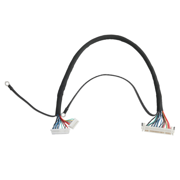 Συμπλέκτης JAE FI-X30HL προς συνδετήρα JST SHDR-40V-S-B SH1.0mm 40Pin και PHR-6pin