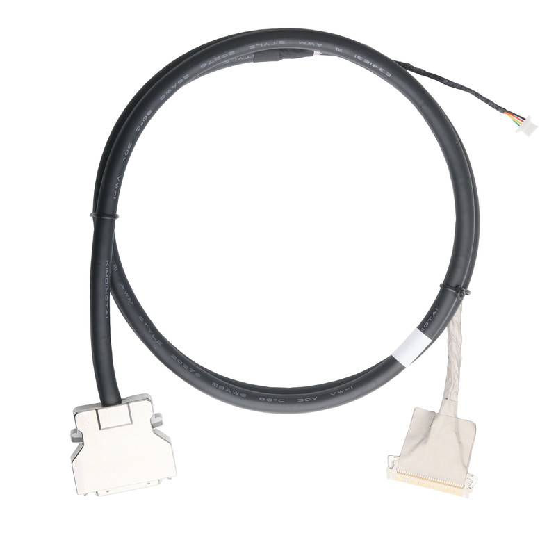 SCSI MDR HPCN40M MALE Connector με FI-X30HL και HSG 51146-5P Προσαρμοσμένο σχοινί καλωδίωσης