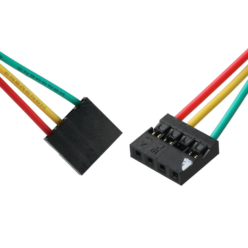 DP2.0 4Pin A2004-H04 έως MX1.25-10P Συγκρότημα καλωδίων LVDS UL 1061 26AWG