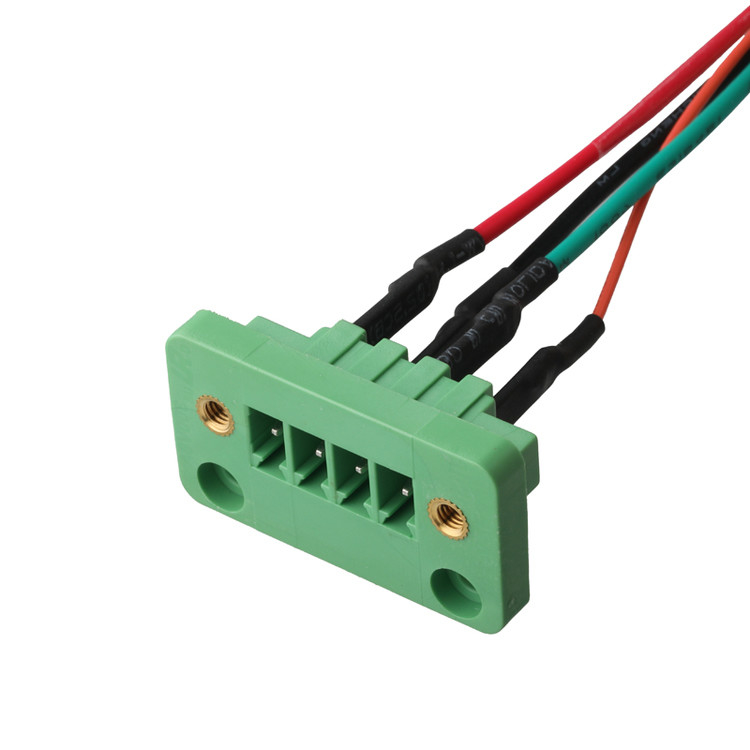 DFK-MC JL15CDGV-3.81 4Pin έως MX1.25-12Pin και UL Lobel Μέσα από τον τοίχο τερματικά μπλοκ